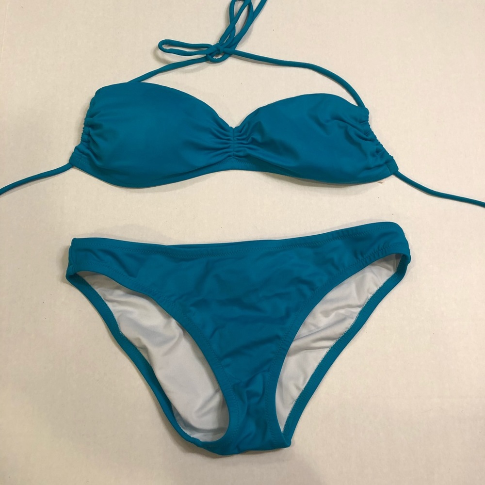 Blue Victoria’s Secret bikini